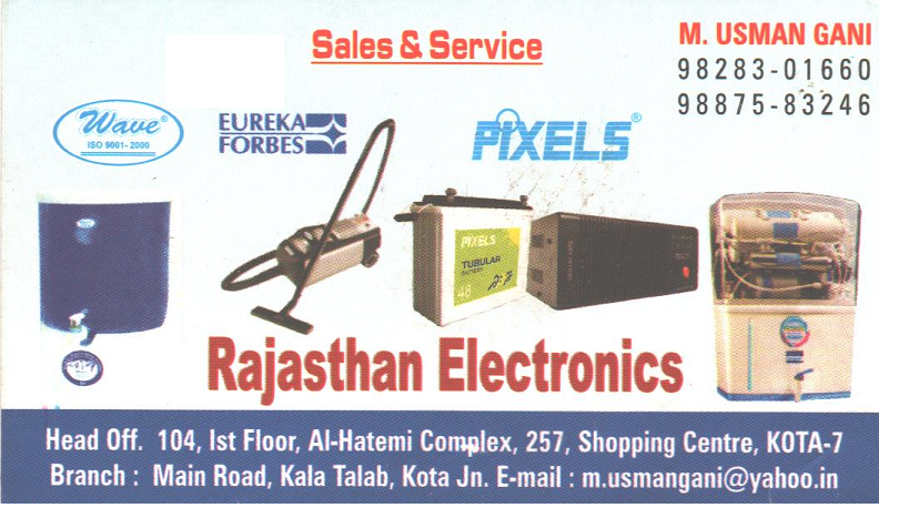 RAJASTHAN ELECTRONICS
